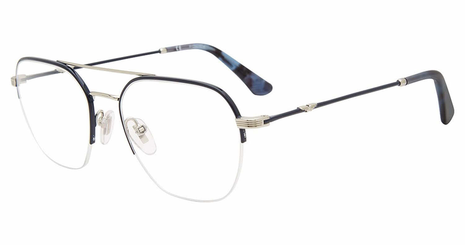  clear lens/silver blue