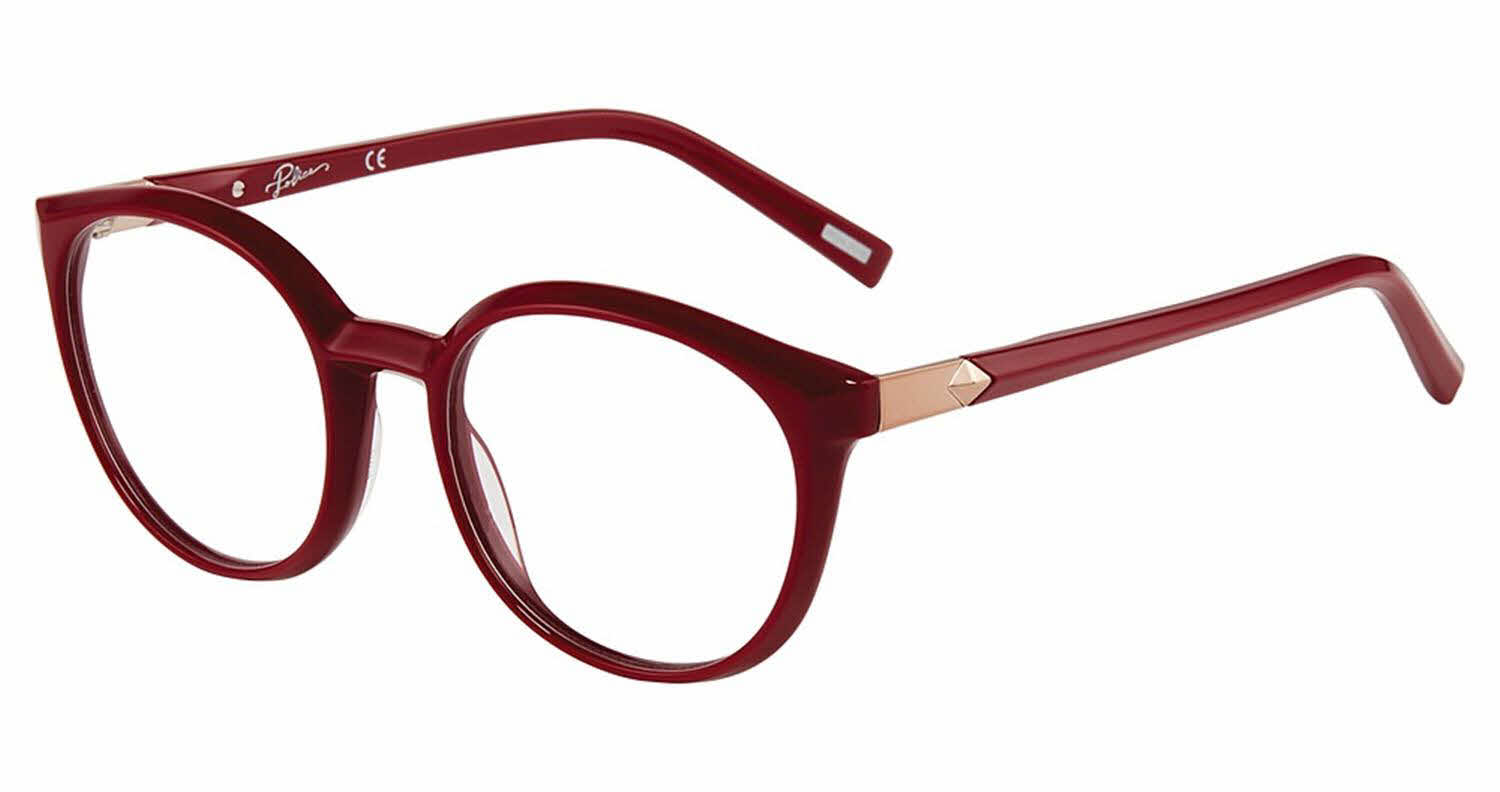  clear lens/burgundy