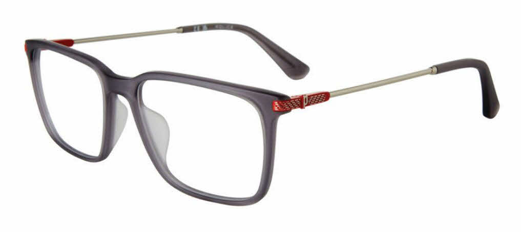  clear lens/transparent grey