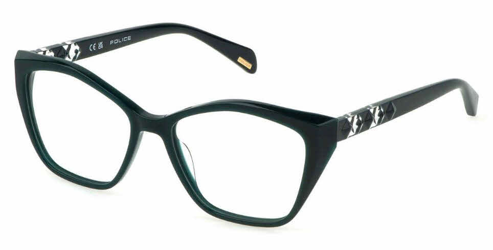  clear lens/dark green