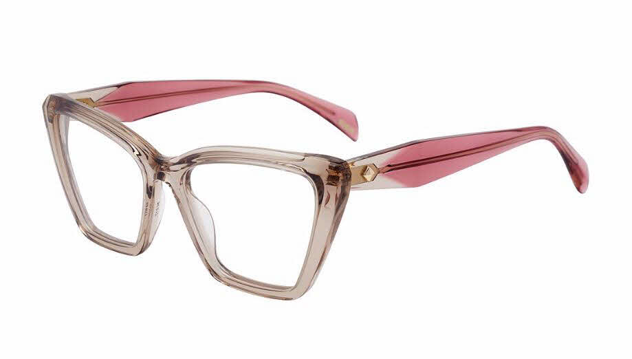  clear lens/transparent beige