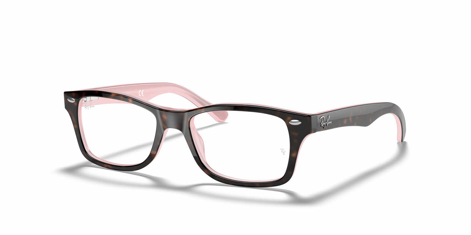  clear lens/top havana on opal pink