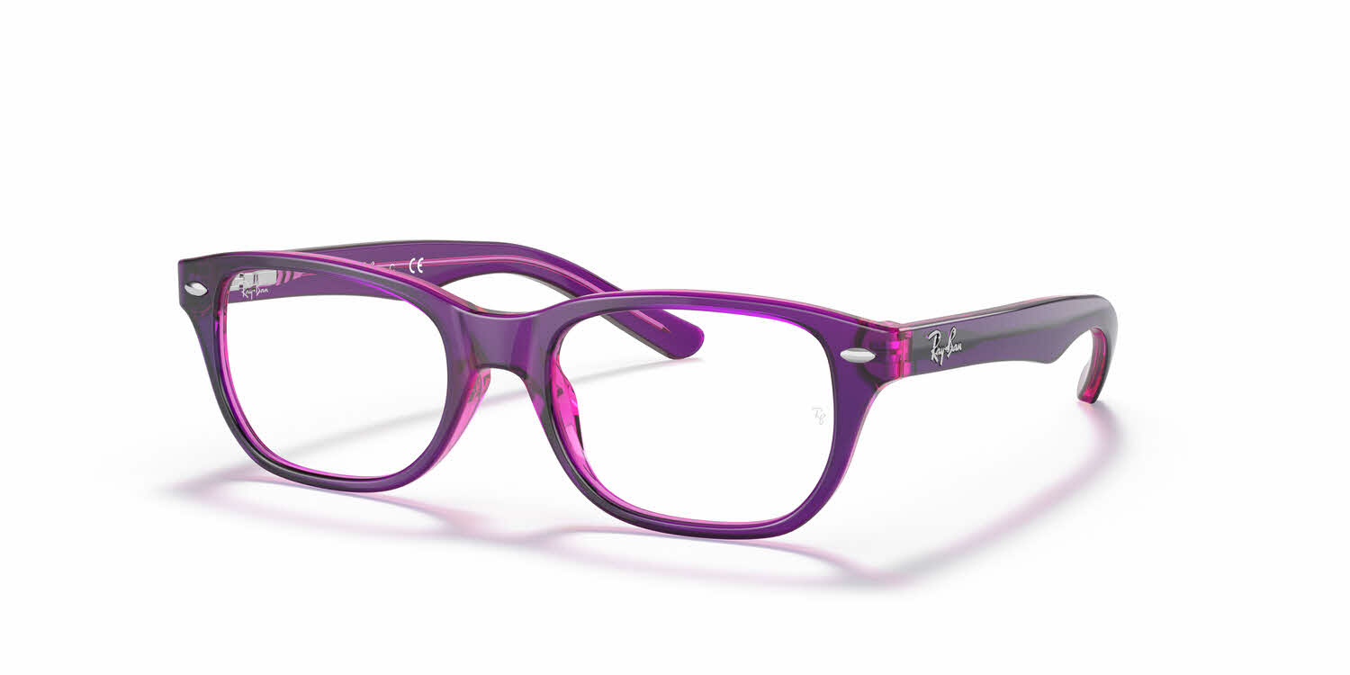  clear lens/top violet on fuxia fluo