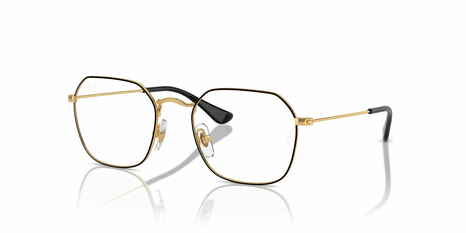  clear lens/black on gold