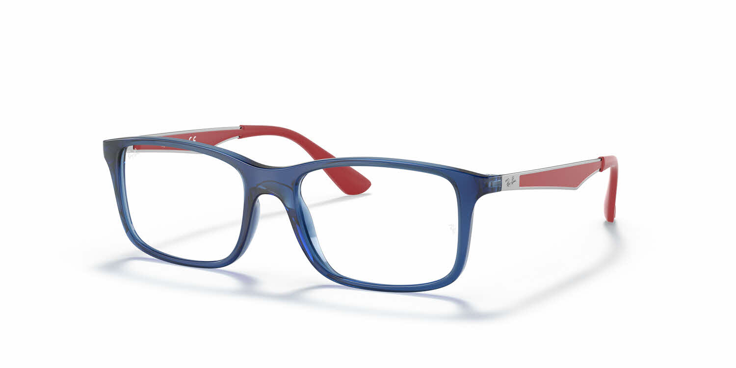  clear lens/transparent blue
