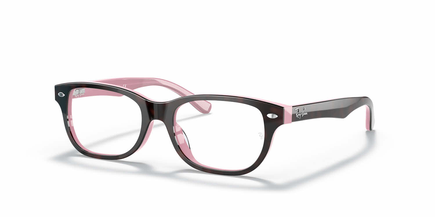  clear lens/havana on opal pink