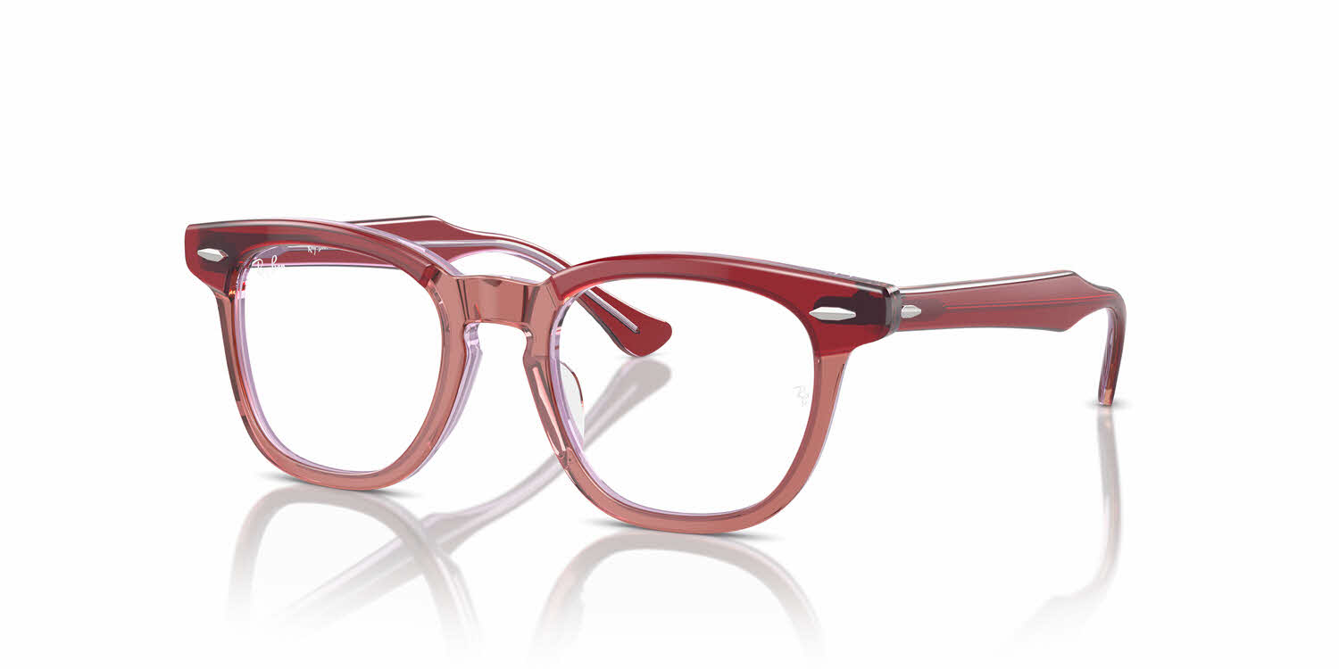  clear lens/top red orange light purple