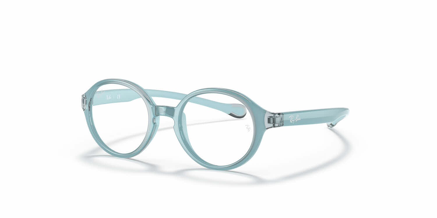  clear lens/light blue on rubber light blue