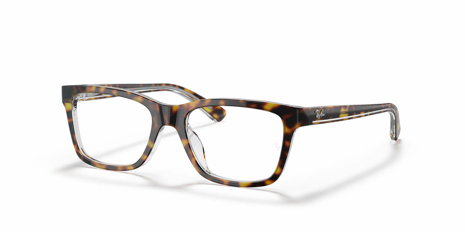  clear lens/top dark havana on trasp