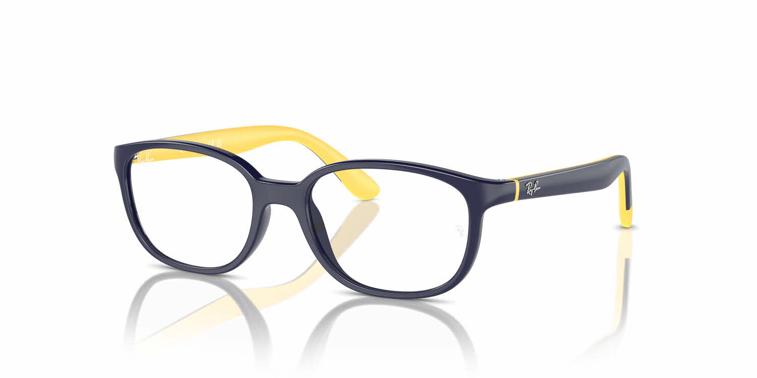  clear lens/dark blue on yellow