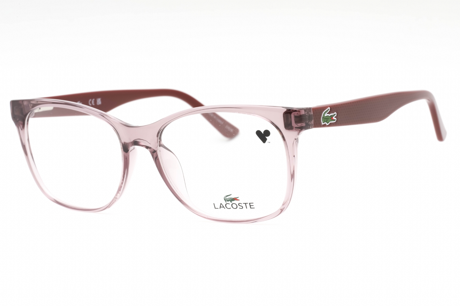  clear demo lens/rose nude