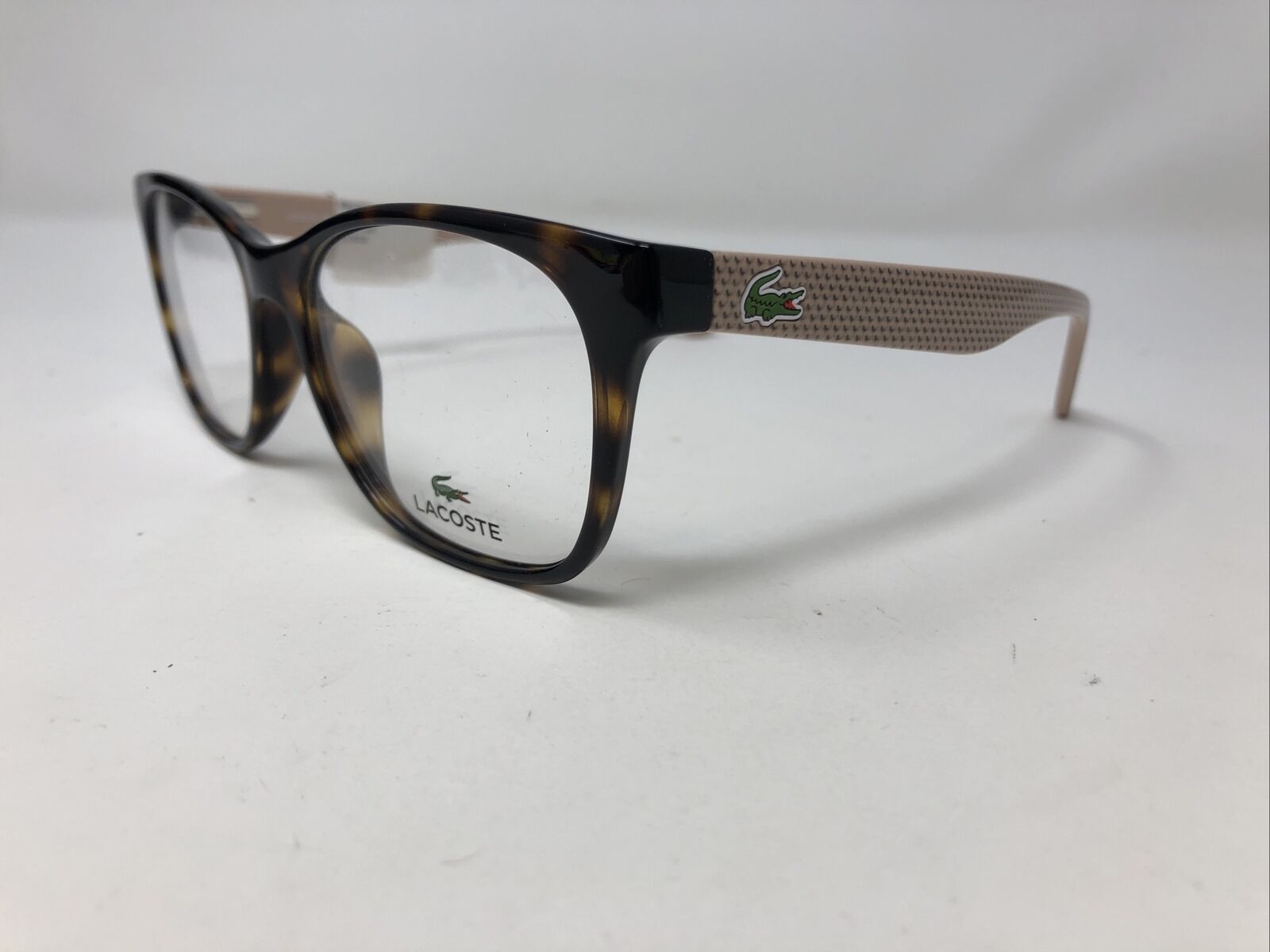  clear lens / beige tortoise