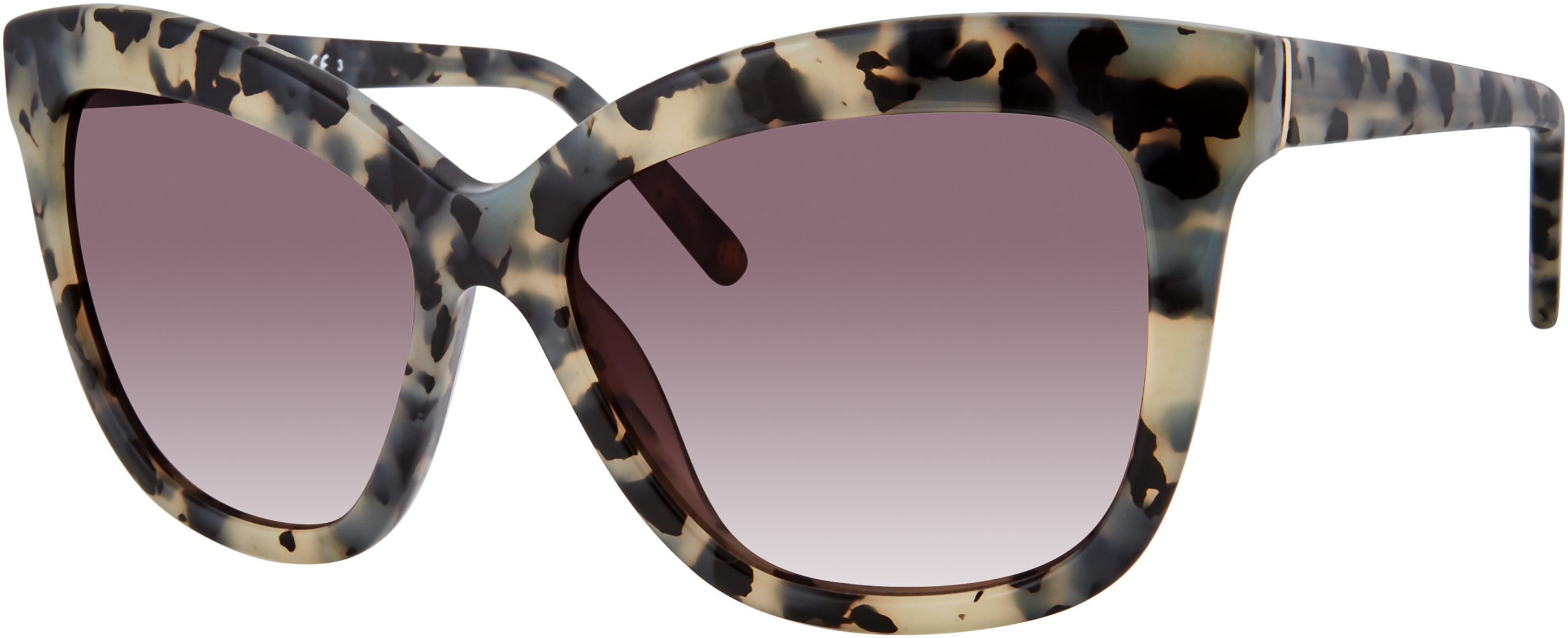  as shown/white black spotted (3x pink gradient