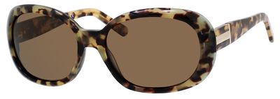  brown polarized/tortoise crystal green