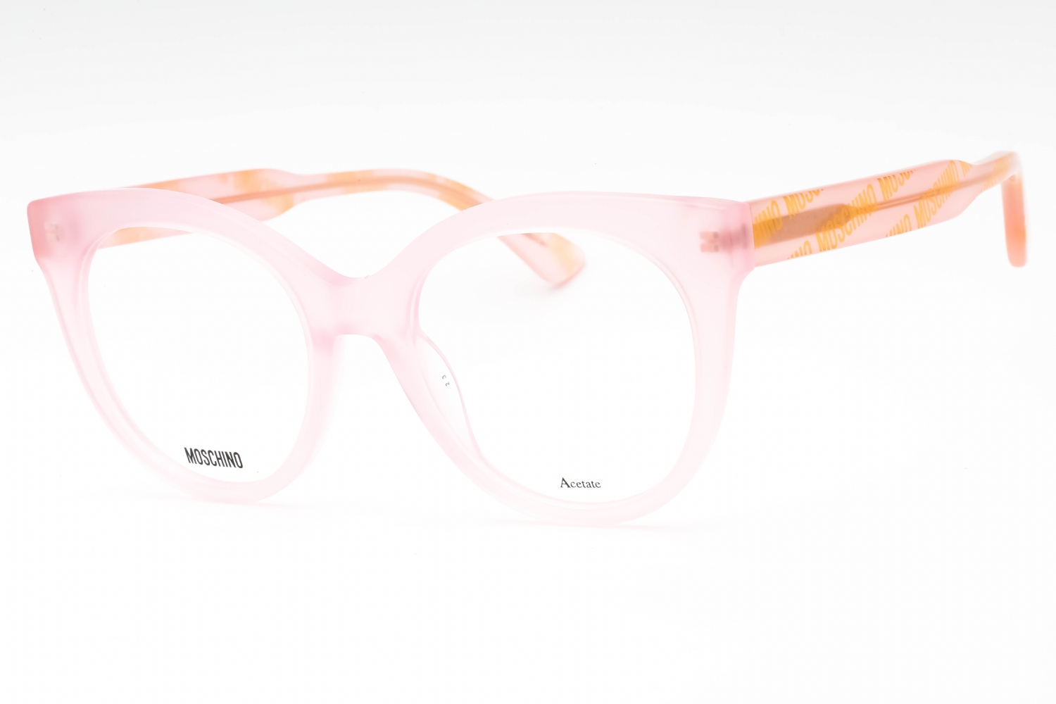  clear demo lens/pink