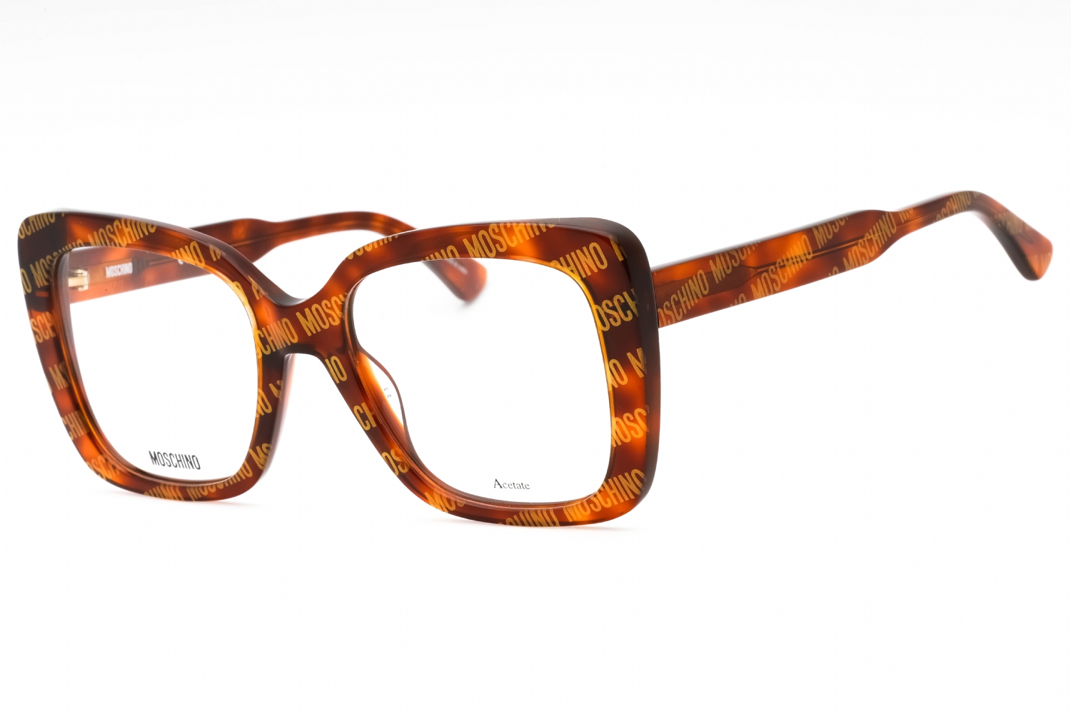  clear demo lens/havana pattern