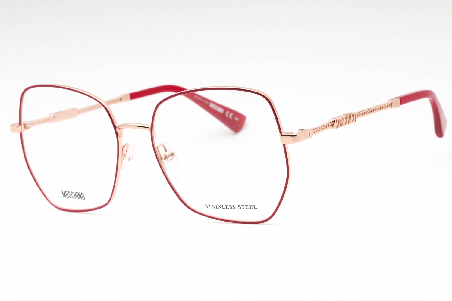  clear demo lens/cyclamen copper gold