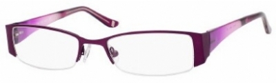  clear/satin plum