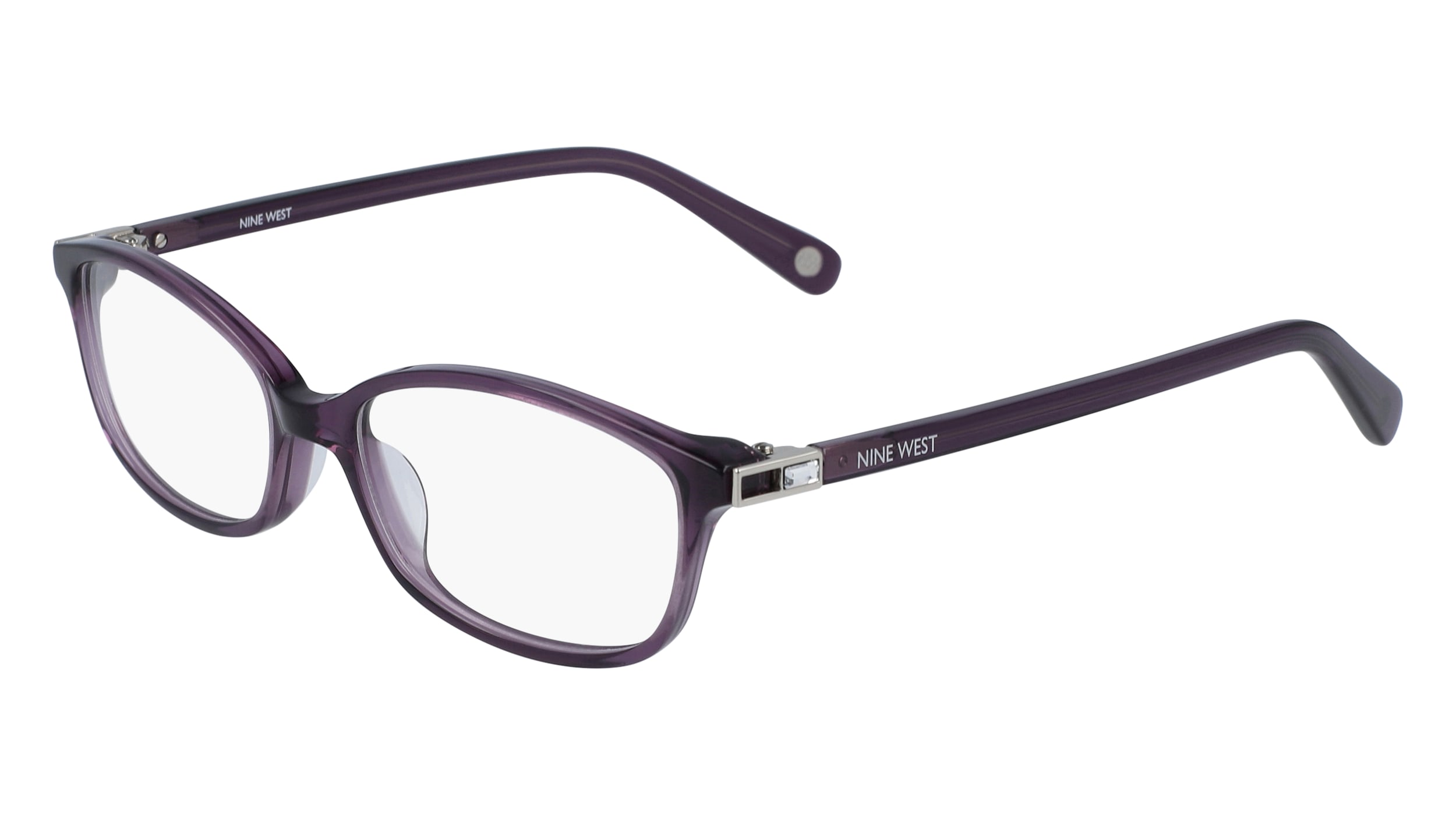  clear lenses/amethyst