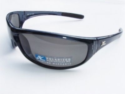  gray polarized/shiny black