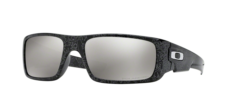  chrome iridium polarized/black silver history text