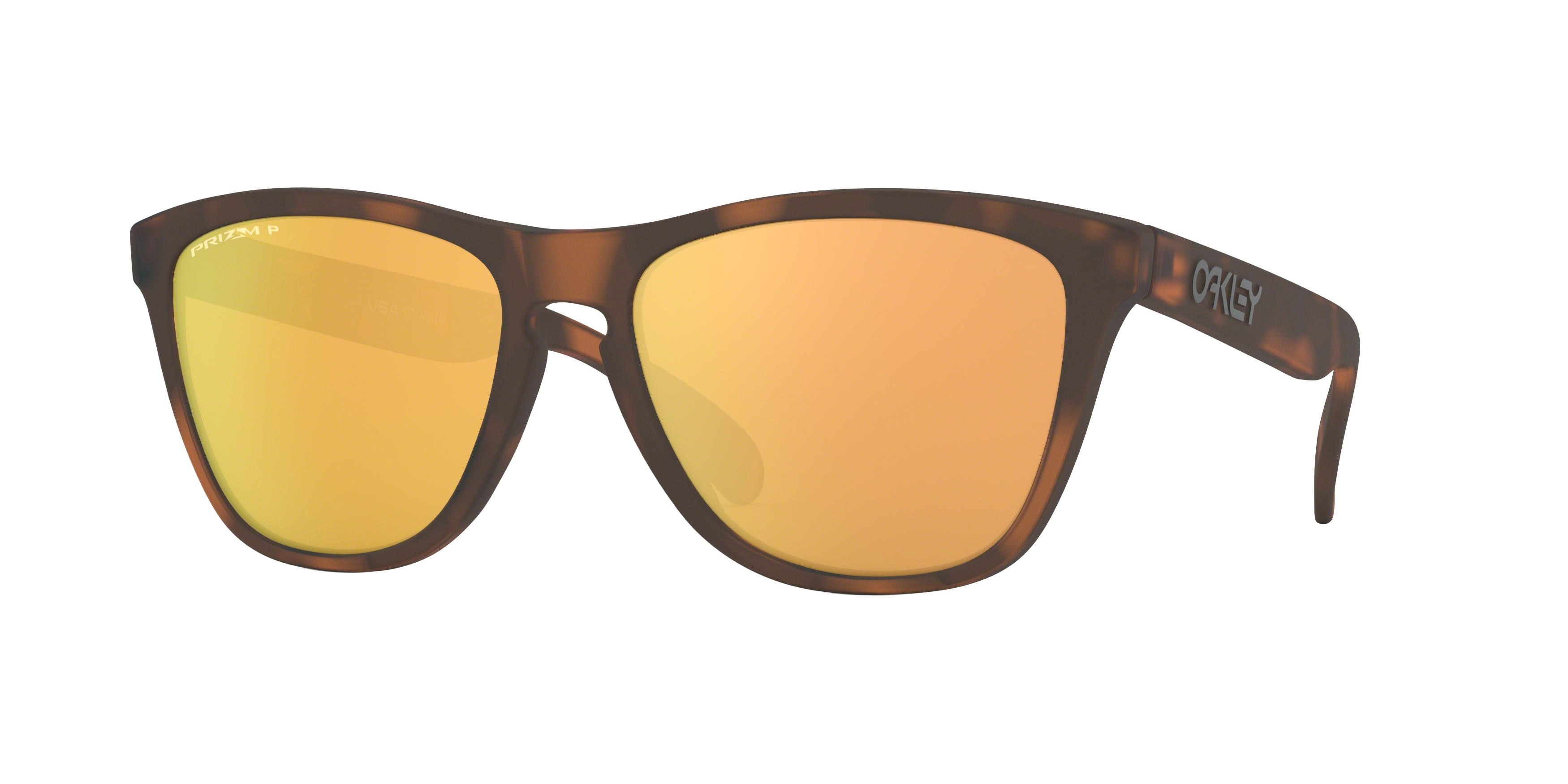  prizm rose gold polarized/matte brown tortoise