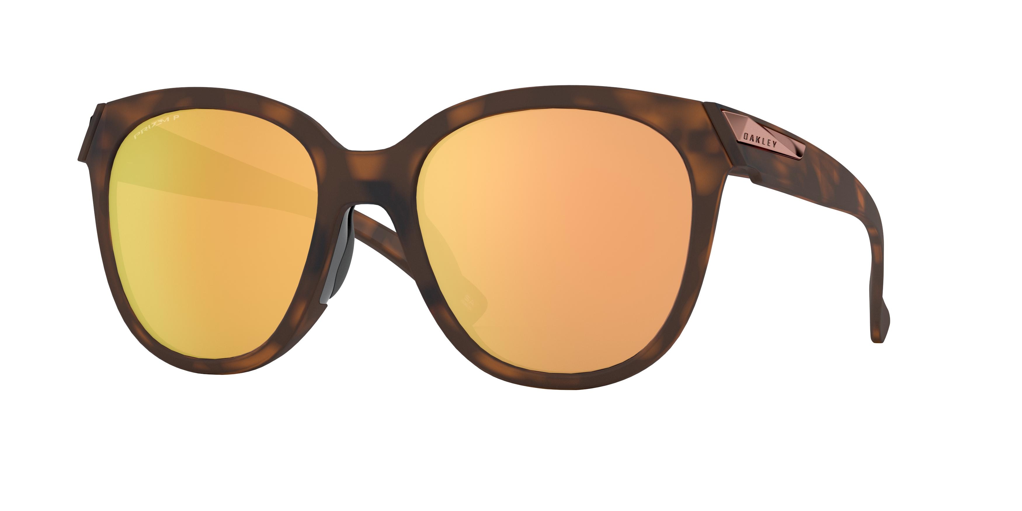  prizm rose gold polarized/matte brown tortoise