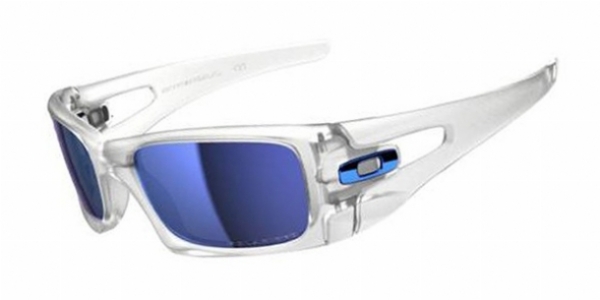  ice iridium polarized/matte clear