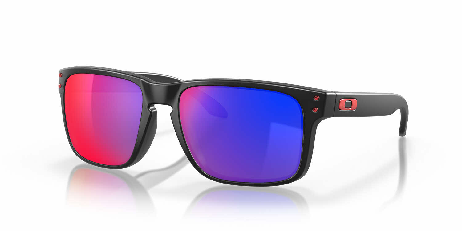 positive red mirrored iridium/matte black
