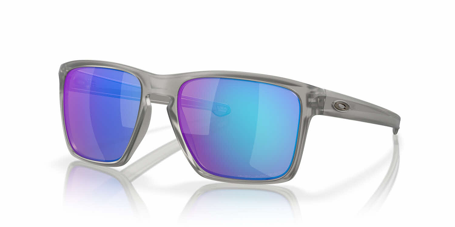  sapphire mirrored iridium polarized lens/matte grey ink