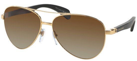  gold plated/brown shaded polarized