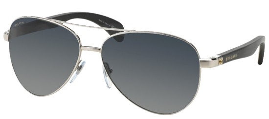  white gold plated/grey shaded polarized