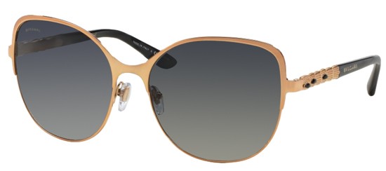  pink gold plated/grey shaded polarized