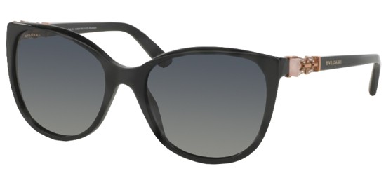  shiny black/grey shaded polarized