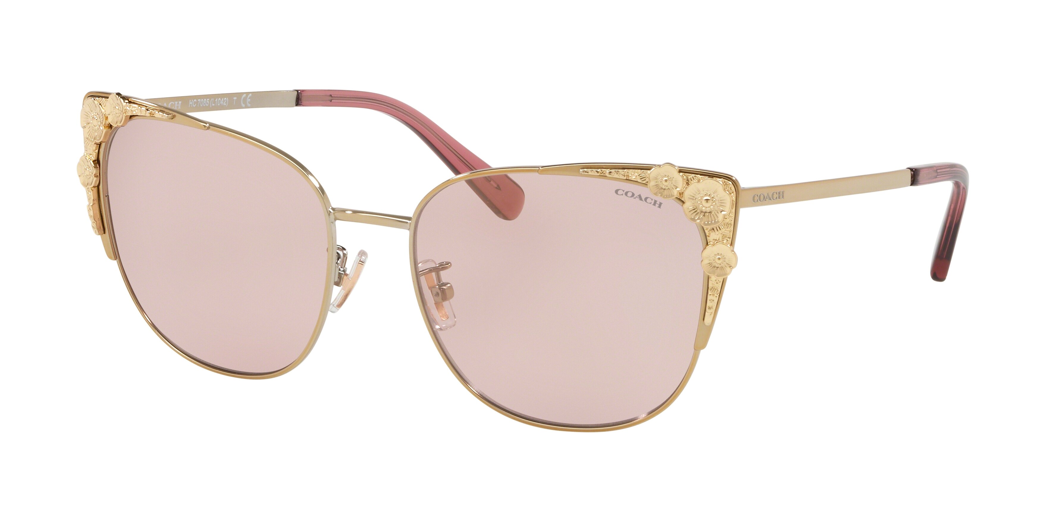  pink solid lens/light gold