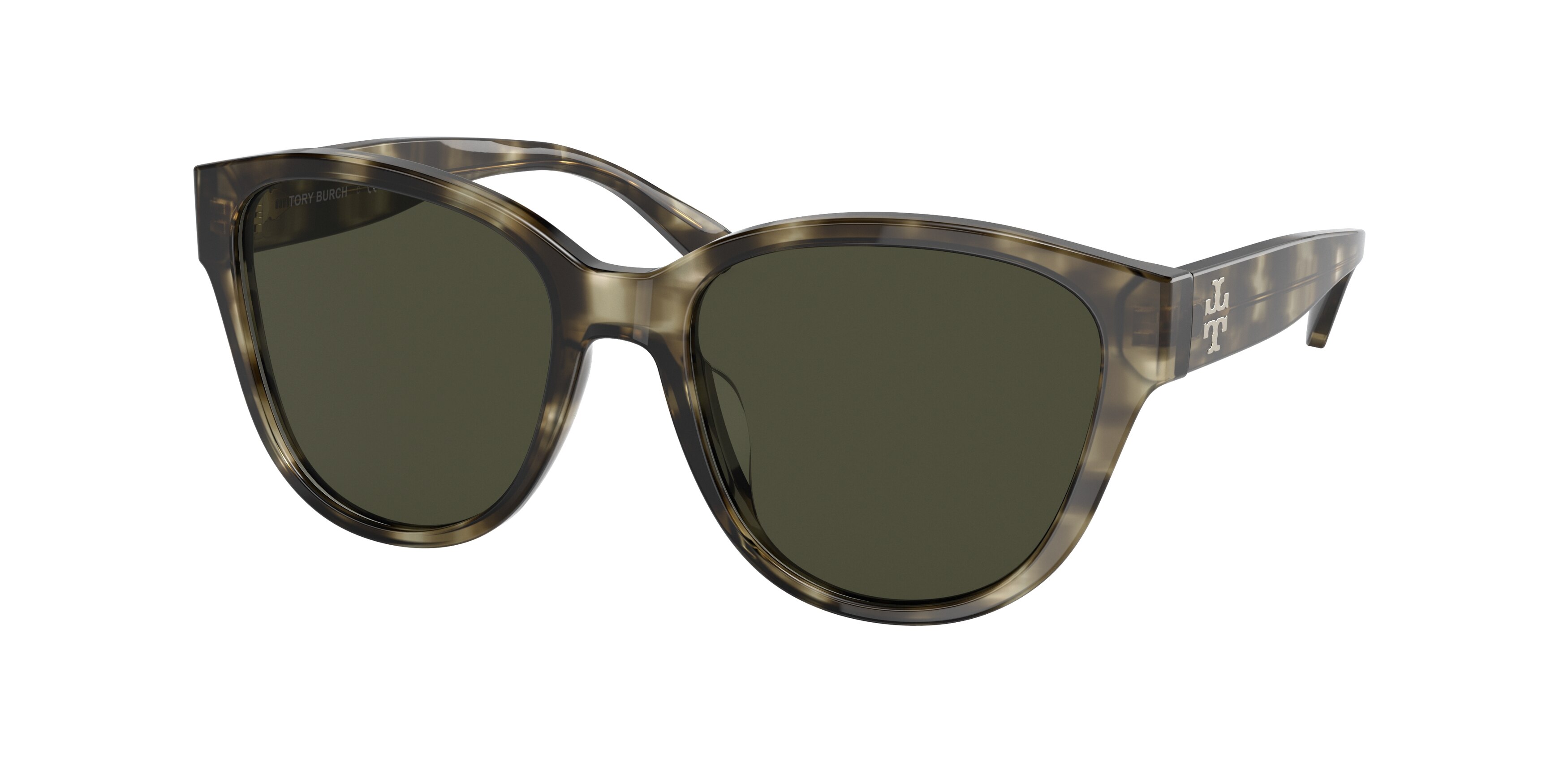  solid dark green/striped olive tortoise