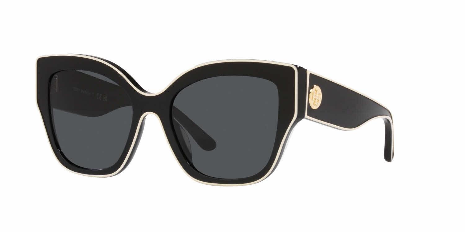  solid grey lens/black with ivory piping