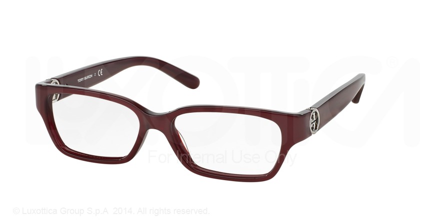  clear/burgundy