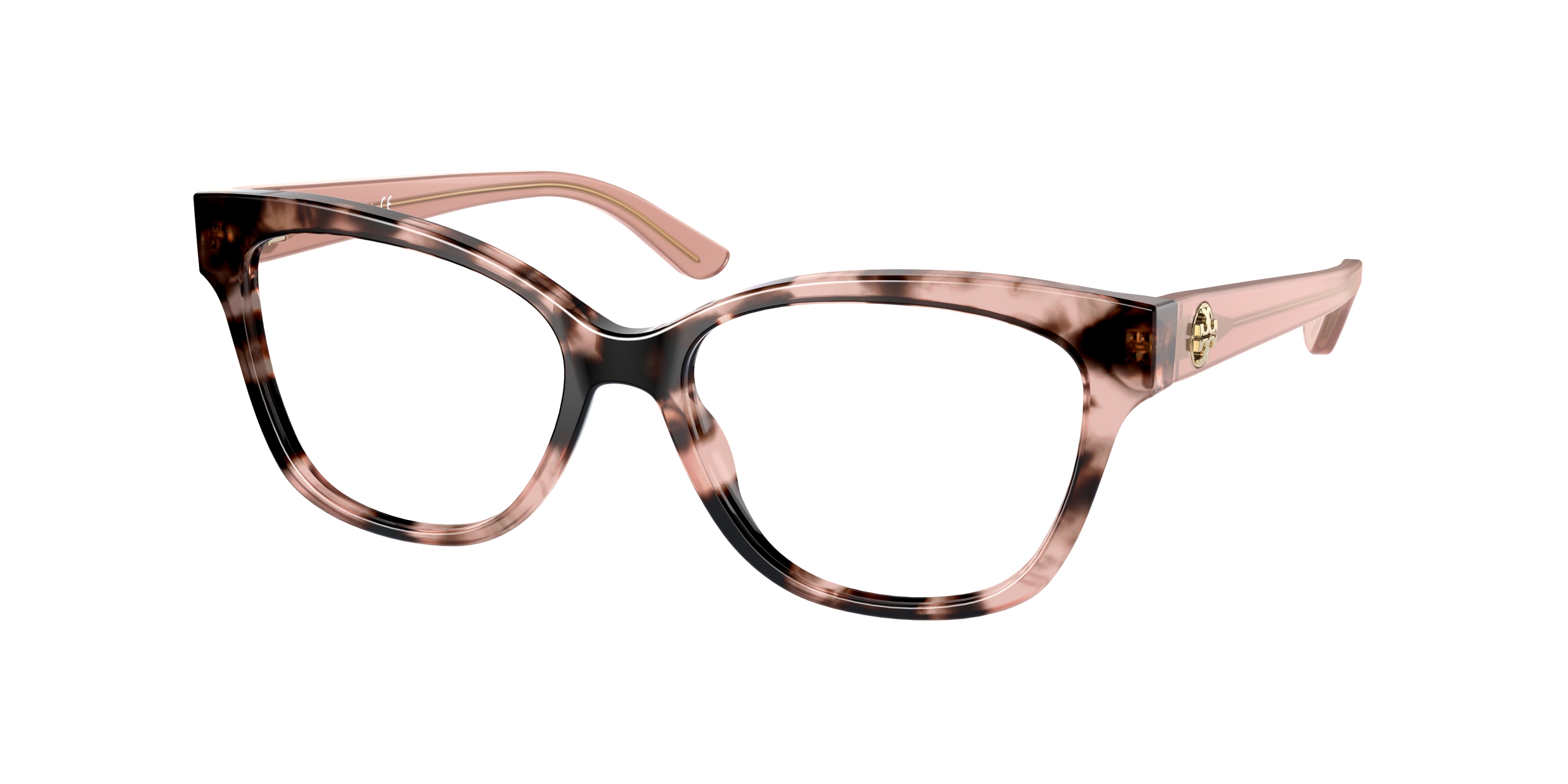  clear/blush tortoise