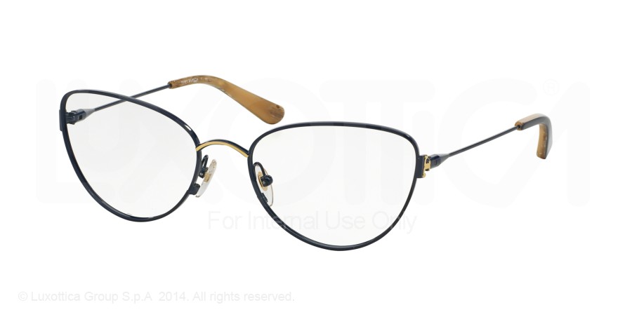  clear/navy gold