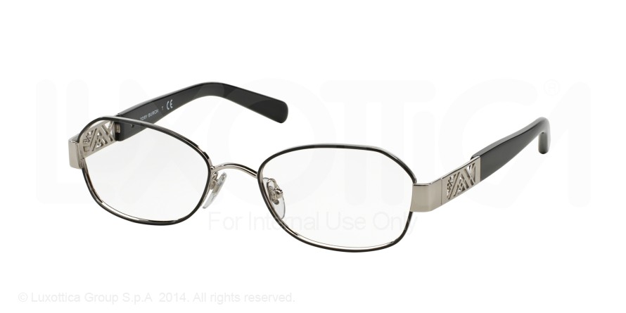  clear/black silver