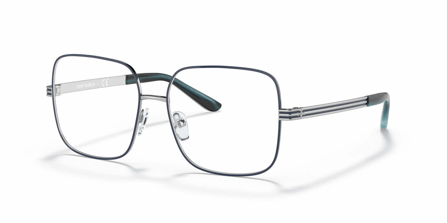  clear lens/navy enamel shiny silver