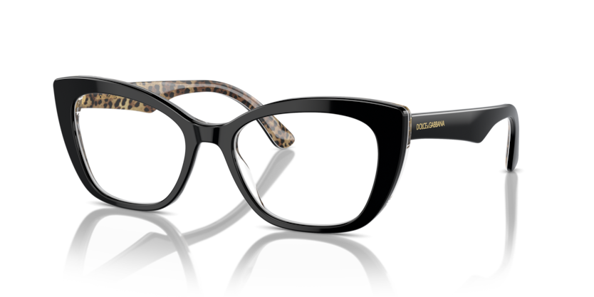  demo lens/black on leo brown