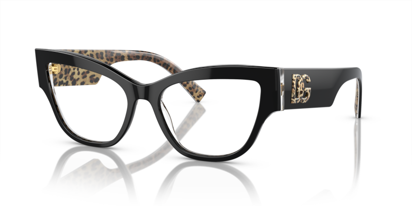  demo lens/black on leo brown