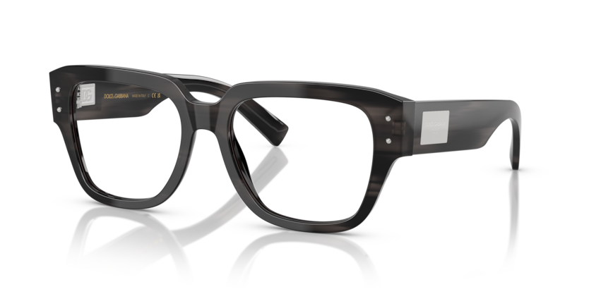 demo lens/striped grey