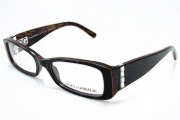  clear/chocolate brown havana