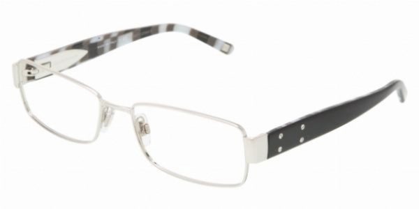  clear/silver black
