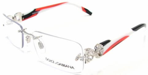  clear/silver red black white