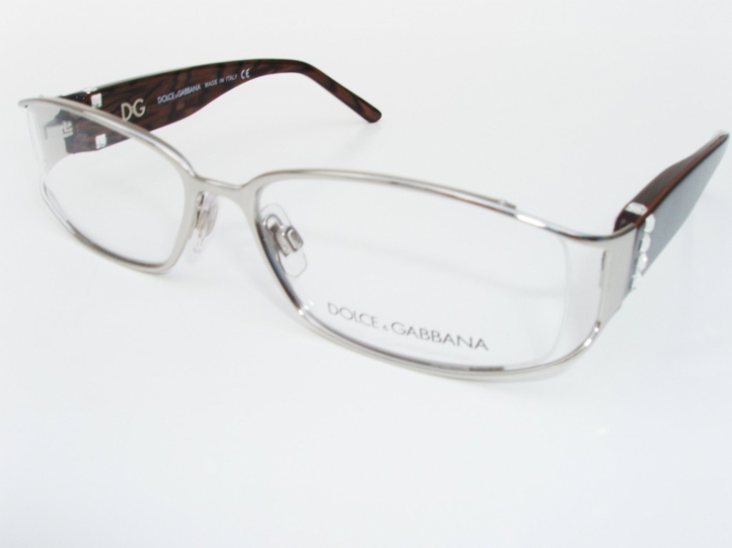  clear/silver with black temples inside brown marble