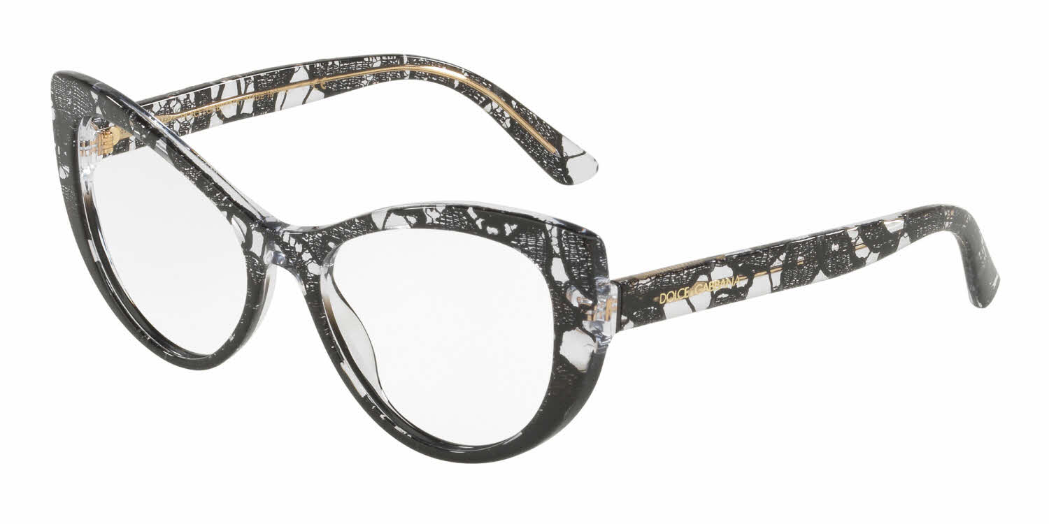  clear lens/black lace gradient